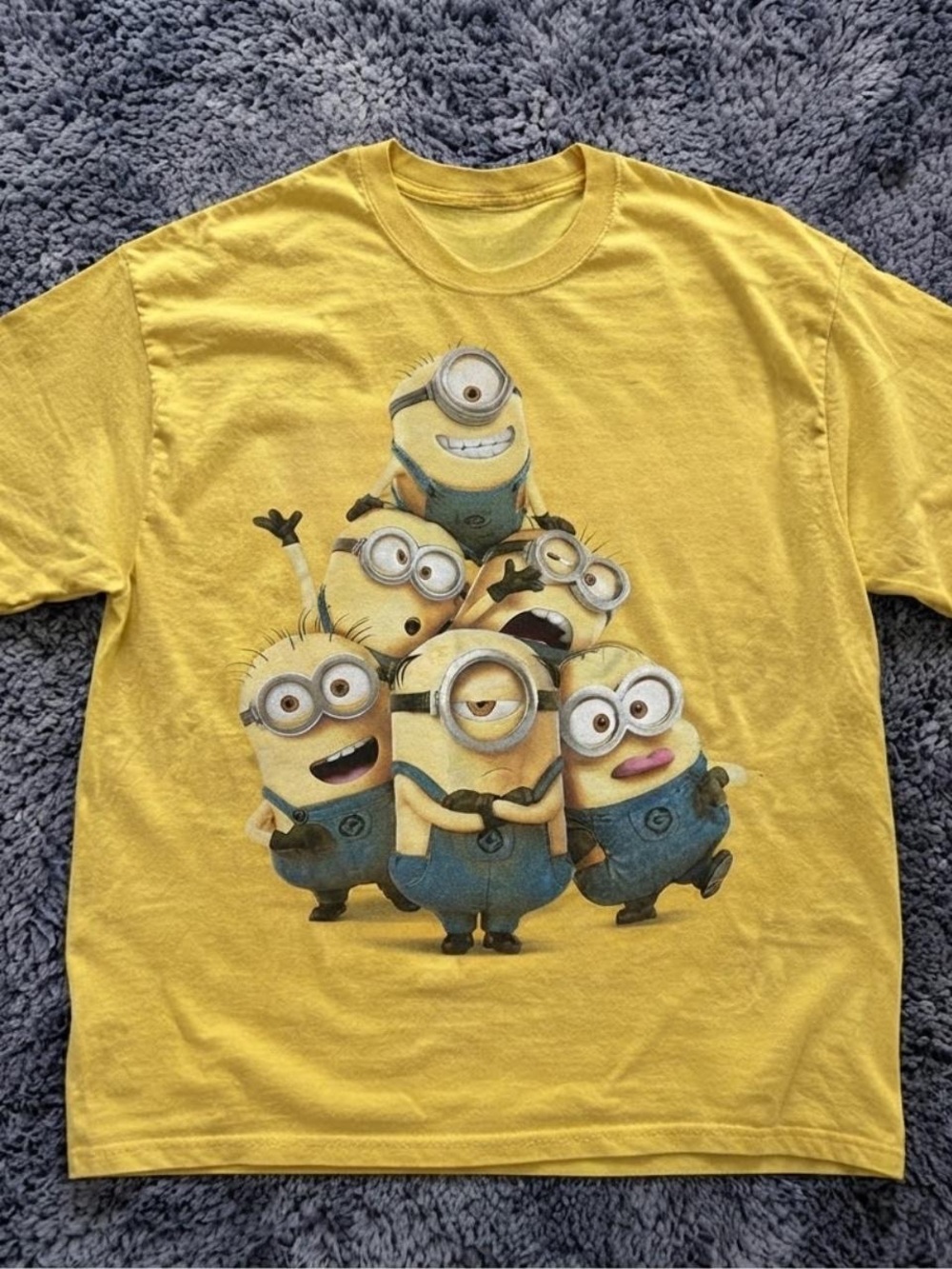 Gildan Yellow Minions Graphic Tee